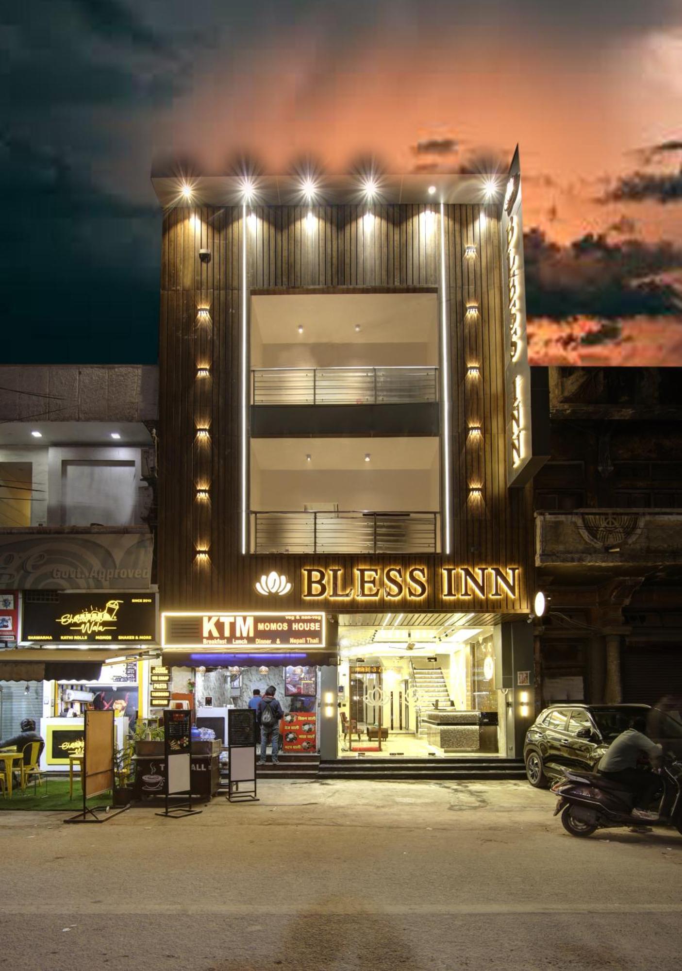Bless Inn - Near Connaught Place Yeni Delhi Dış mekan fotoğraf